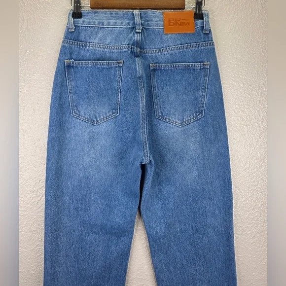 Princess Polly Seymour Mom Denim Womens Jeans High Rise Medium Wash Size 4 - Picture 5 of 11